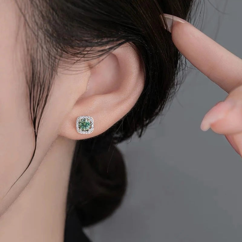 Brilliant Diamond Moissanite Earings